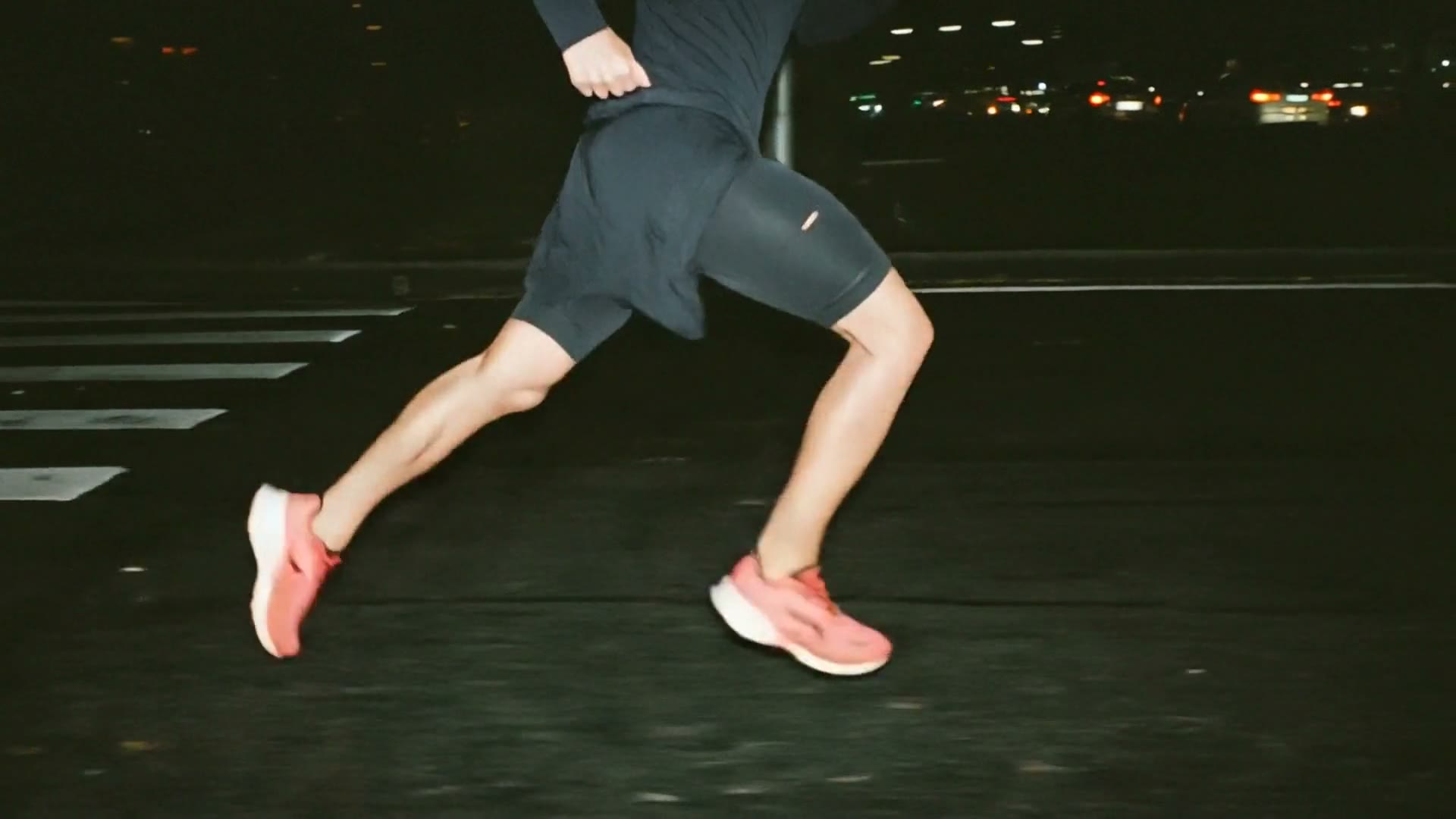 00:03 — Night crossing.