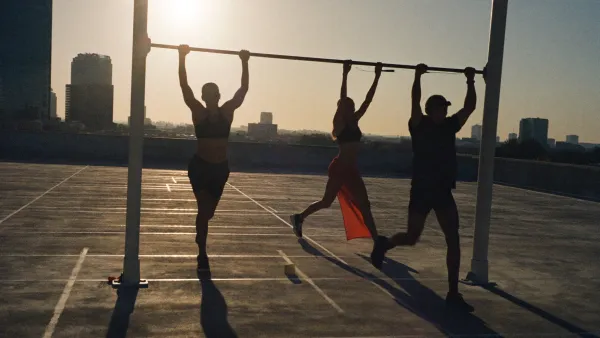 Rooftop session — sunset